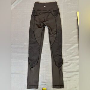 Lululemon Inspire Tight Black Leggings Size 4 Running Yoga Workout Pants